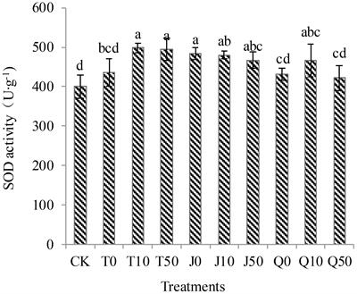 Abatement effects of different soil amendments on continuous cropping of Codonopsis pilosula